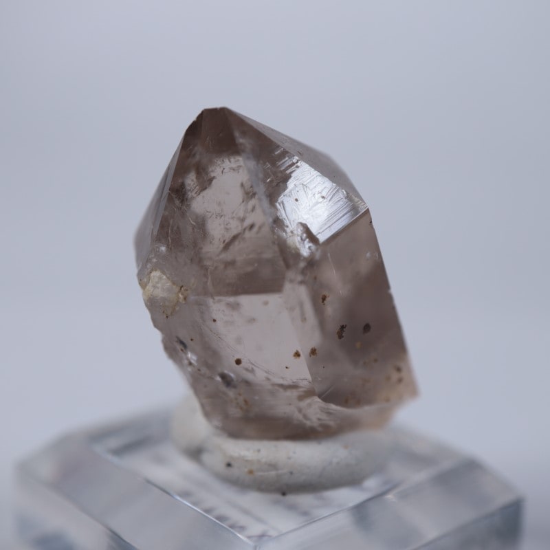 モンブラン産 スモーキークォーツ☆ クリアクォーツ☆ kcジョーンズ ☆ 水晶 極上パーフェクトストーン！フランス・モンブラン産スモーキー