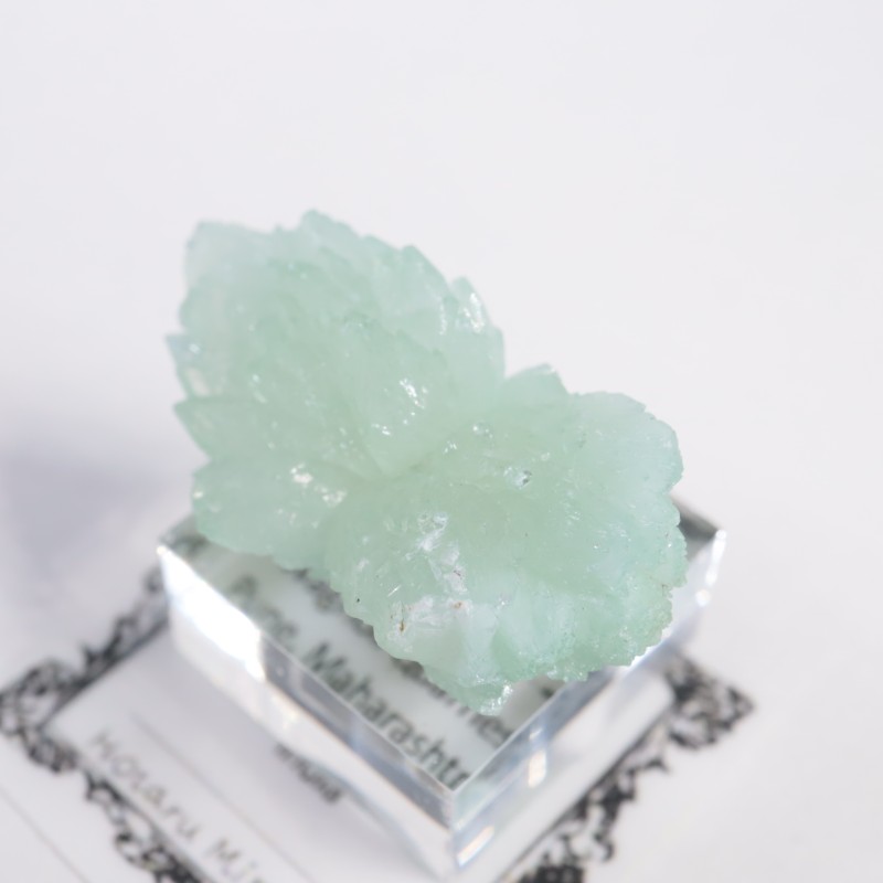 アポフィライト インド産 鉱石 鉱物 ミネラル 標本 原石 犬牙状 アポフィライト インド産 鉱石 鉱物 ミネラル 標本 原石 犬牙状