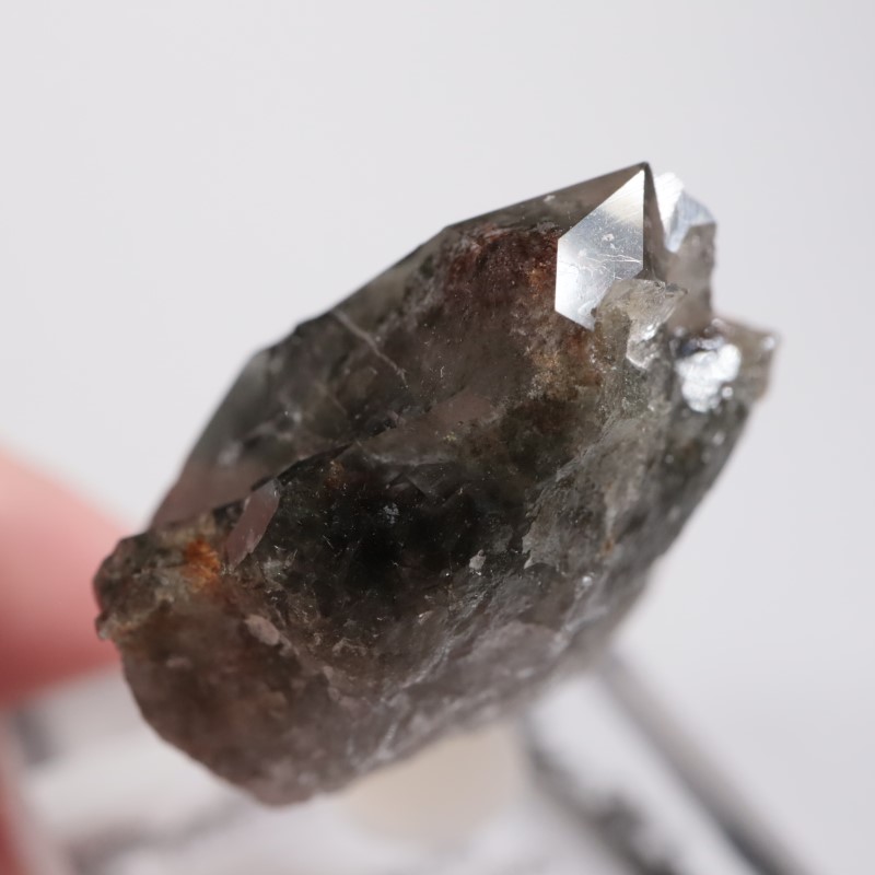 ブラジル産 ガーデン水晶（クローライトクォーツ） | 鉱物標本,カ行