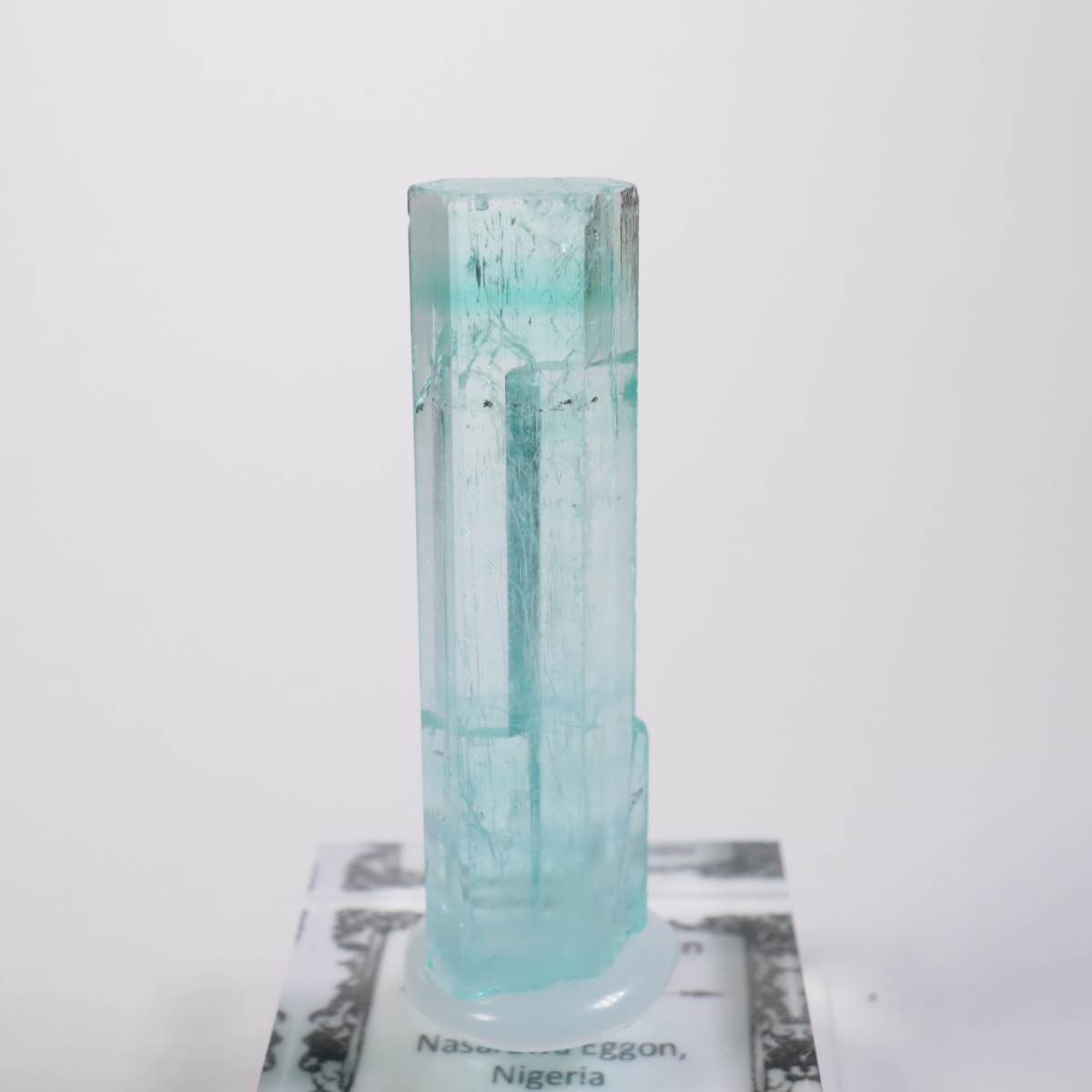 ナイジェリア産 バナジウムグリーンベリル | 鉱物標本,ハ行,ベリル/緑