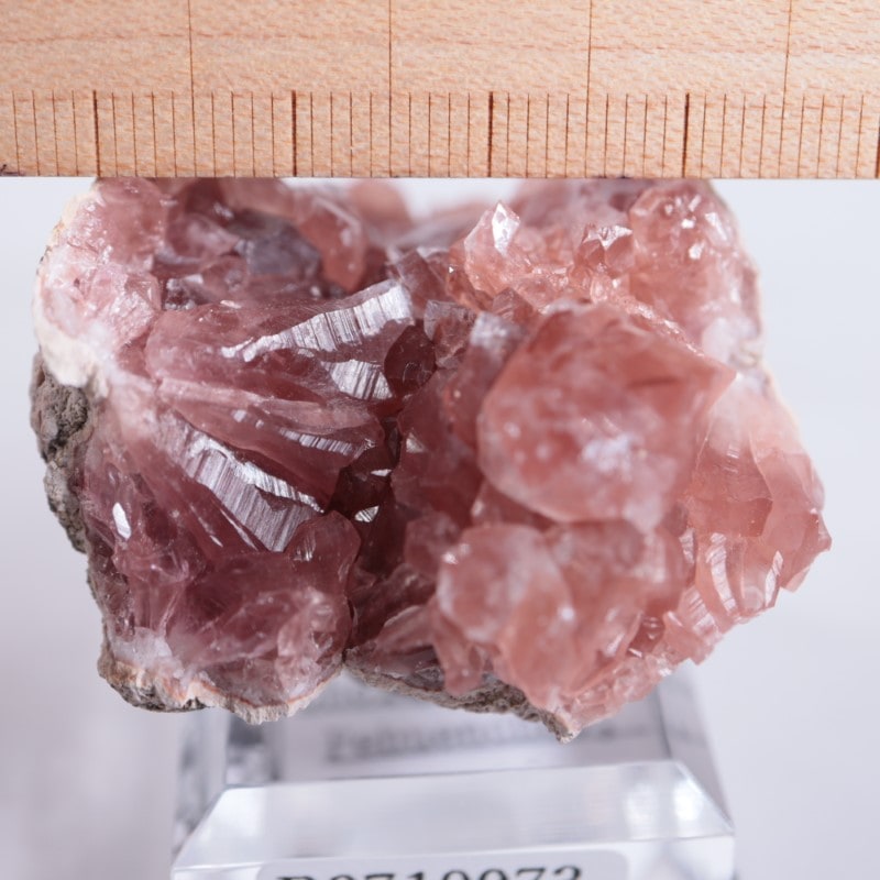 濃いピンク　ピンククリアクォーツ　パーム　虹だらけ　流通名　ピンクアゼツライト ♡ピンクアゼツライト（通称） ピンククリアクォーツ♡ ぷっくり 星 虹