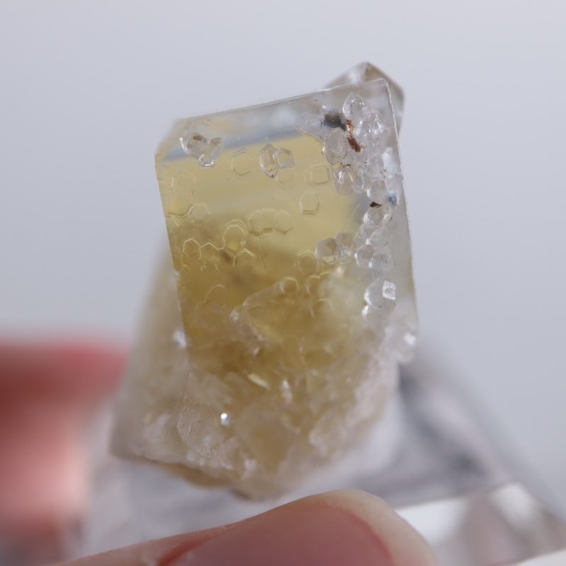 レモンメレンゲポケット フローライト | 鉱物標本,ハ行,フロー