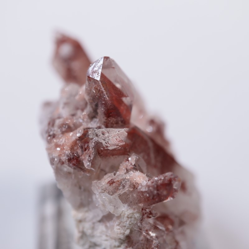 オレンジリバー産 ヘマタイト水晶 | 鉱物標本,カ行,クォーツ/水晶