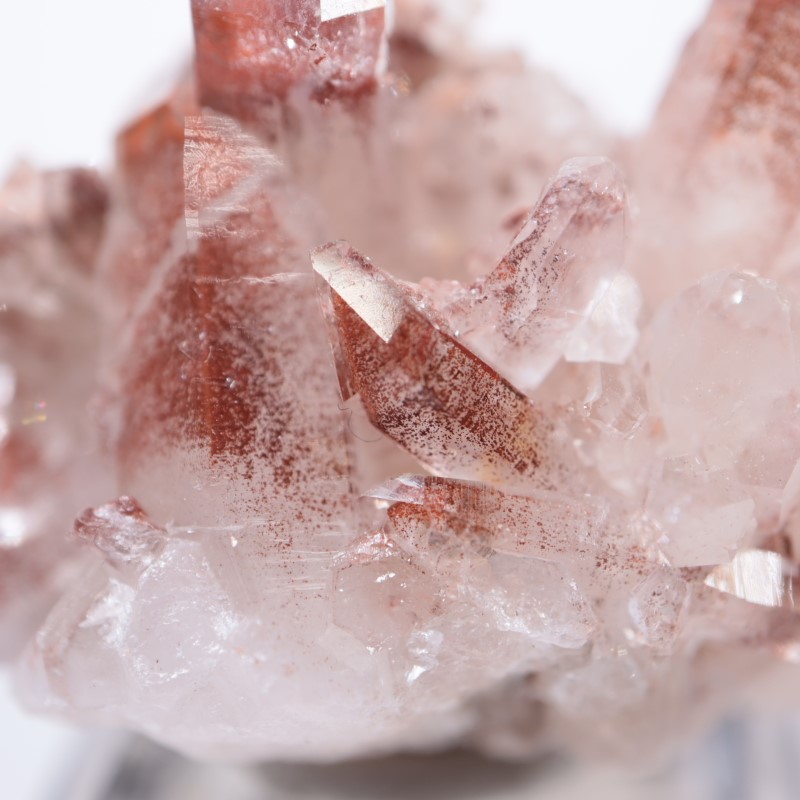 オレンジリバー産 ヘマタイト水晶 | 鉱物標本,カ行,クォーツ/水晶