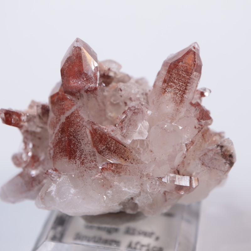 オレンジリバー産 ヘマタイト水晶 | 鉱物標本,カ行,クォーツ/水晶 