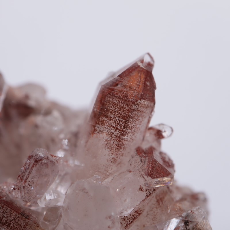 オレンジリバー産 ヘマタイト水晶 | 鉱物標本,カ行,クォーツ/水晶