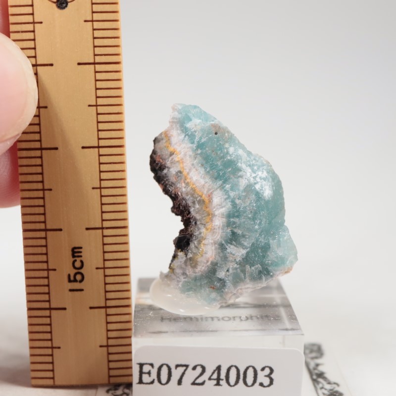 ヘミモルファイト　異極鉱　Hemimorphite ヘミモルファイト(異極鉱)