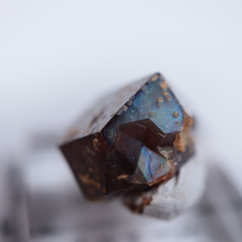 奈良県産 レインボーガーネット | 鉱物標本,カ行,ガーネットグループ