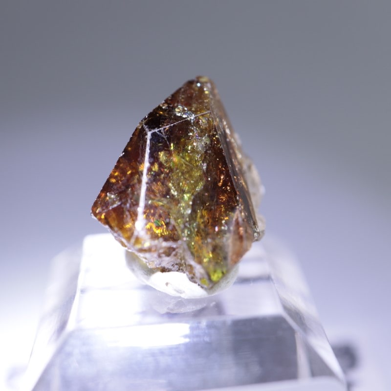 スフェーン （チタナイト）　宝石鉱物標本 チタナイト（スフェン） | 鉱物標本,タ行,チタナイト/くさび石