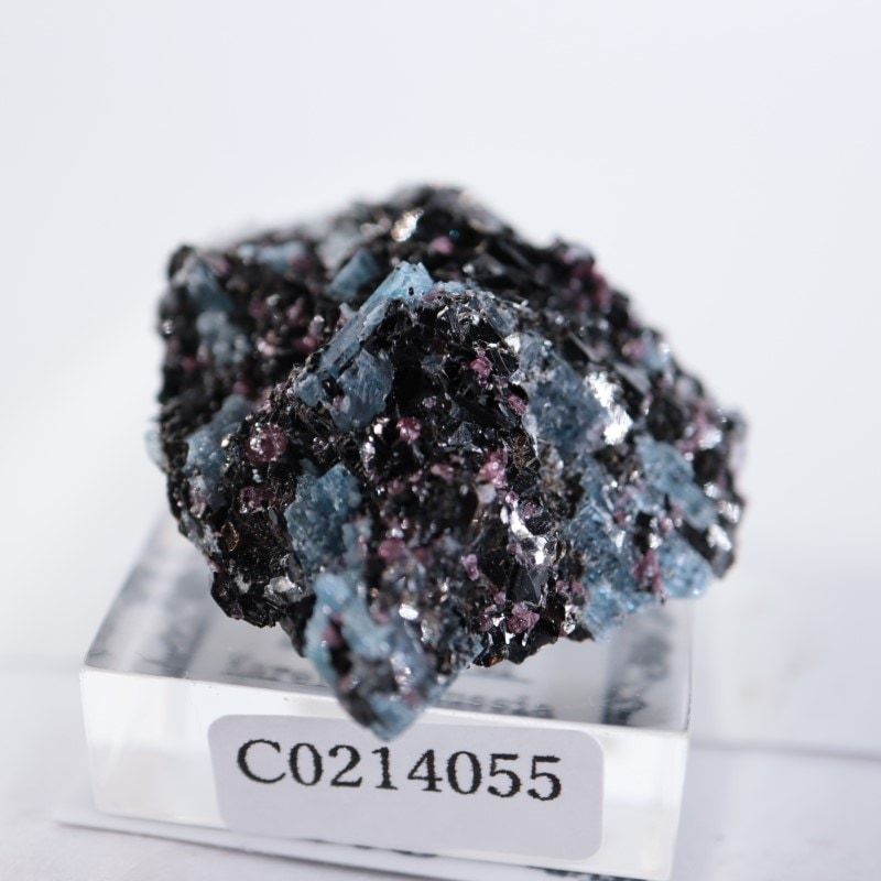 118g　母岩付き　カイヤナイト　鉱物標本　美品 ロシア産 カイヤナイト | 鉱物標本,カ行,カイヤナイト | ほたるみねら