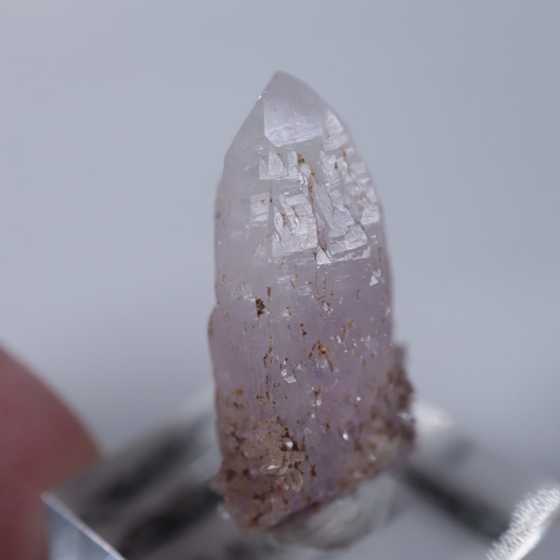 ぱるそた　紫水晶母岩付き標本 新潟県保田産 紫水晶/瑪瑙 (Amethyst / Agate / Japan) - 鉱物