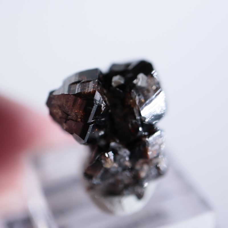 錫石（九連晶）　希少産地　鉱物標本 杉石 86J(原産地) 愛媛県 - 鉱物標本・隕石標本販売のWeb専門店
