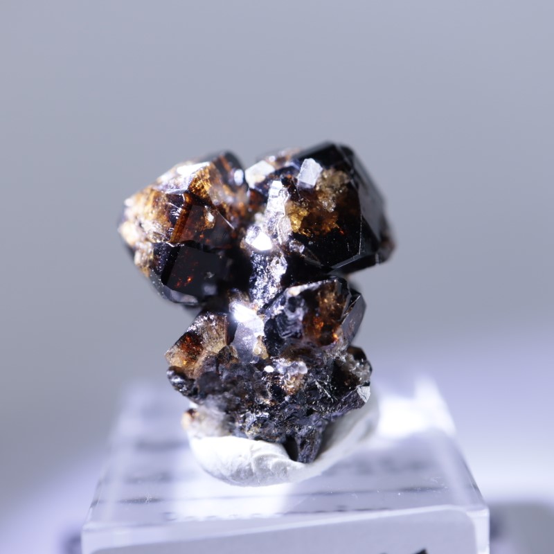 錫石（九連晶）　希少産地　鉱物標本 錫石（九連晶） 希少産地 鉱物標本