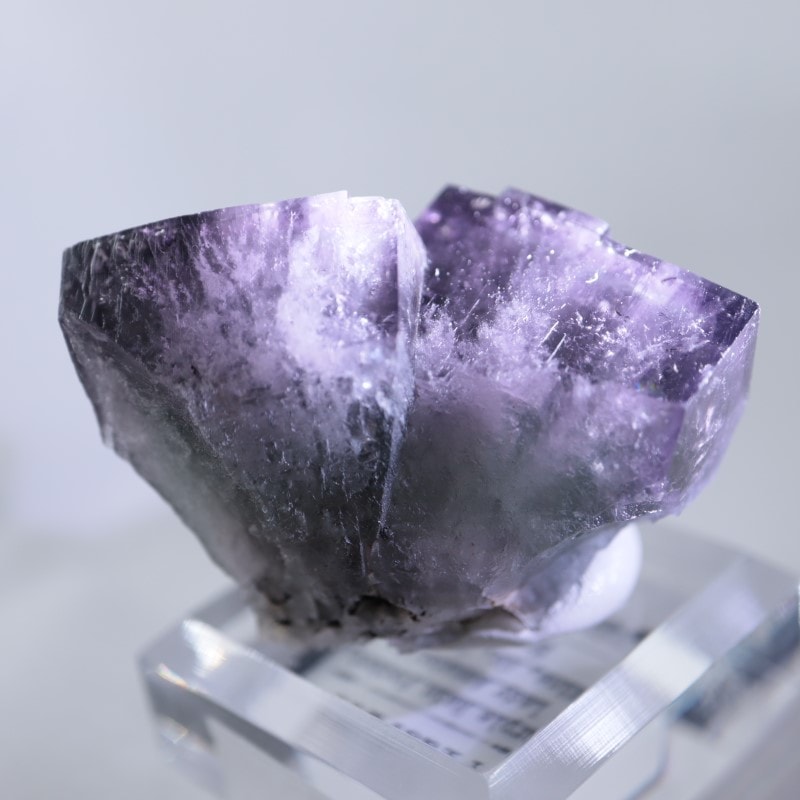 美品✨パープルレイン ポケット フローライト クラスター 美品✨パープルレイン ポケット フローライト クラスター