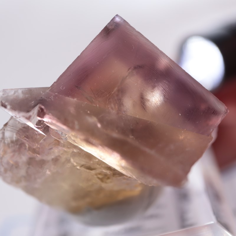 ミ*オ様 イギリス産 Sherry Twins Pocket フローライト 鉱物 Sherry