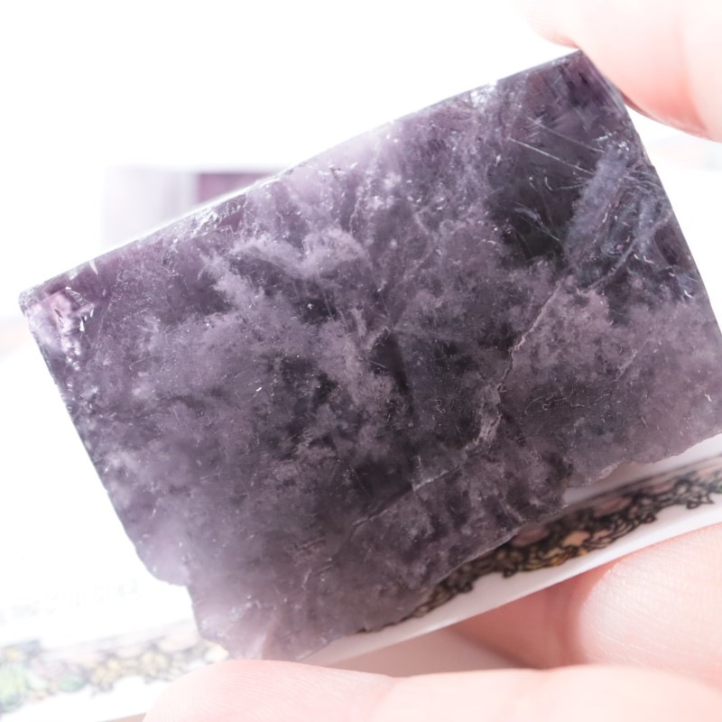 Purple Rain Pocket産 フローライト | 鉱物標本,ハ行,フロー