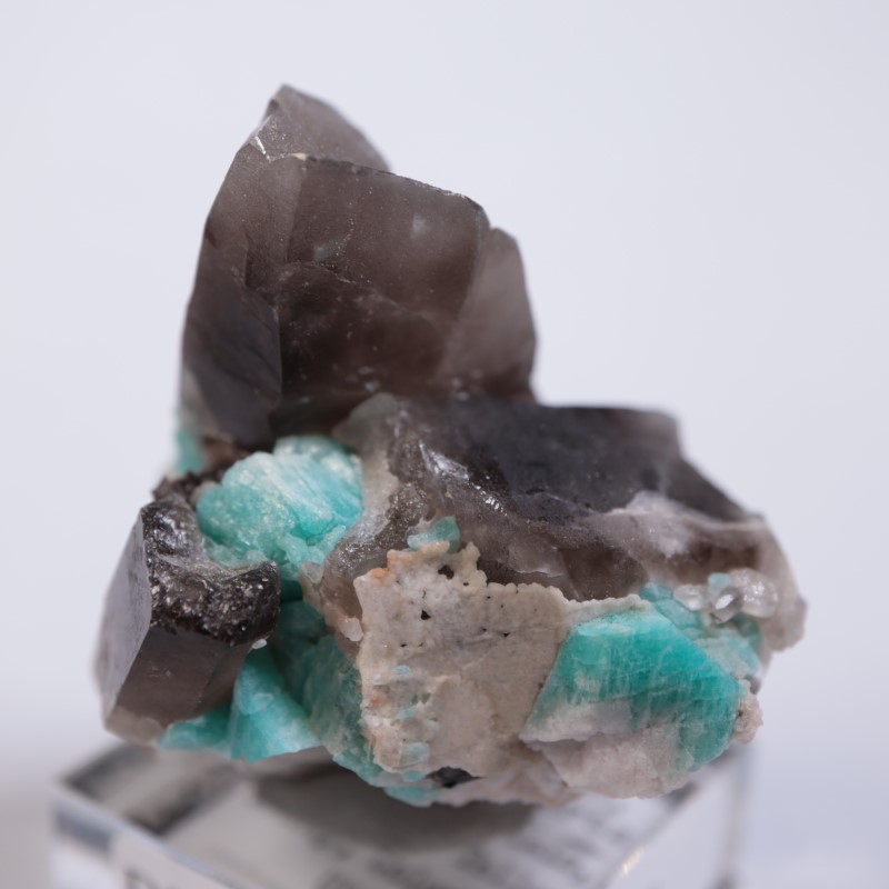 アマゾナイトとヒマラヤ水晶たん！ズンとくる！ 新入荷】 高品質✨ 透明感抜群 多色性の #タンザナイト 他、お