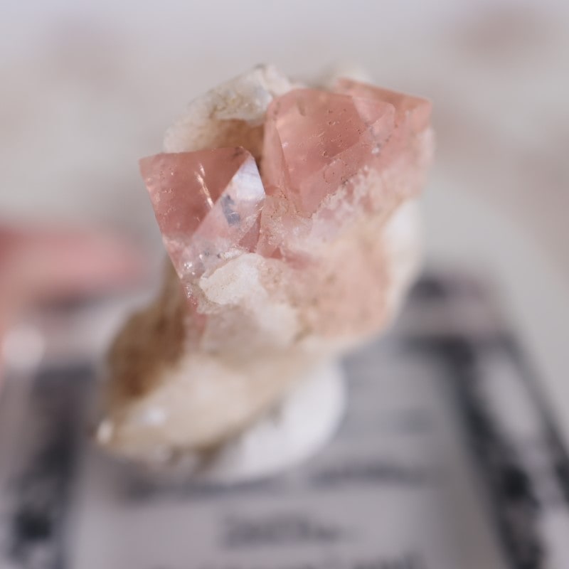 スイス産 ピンクフローライト | 鉱物標本,ハ行,フローライト/蛍