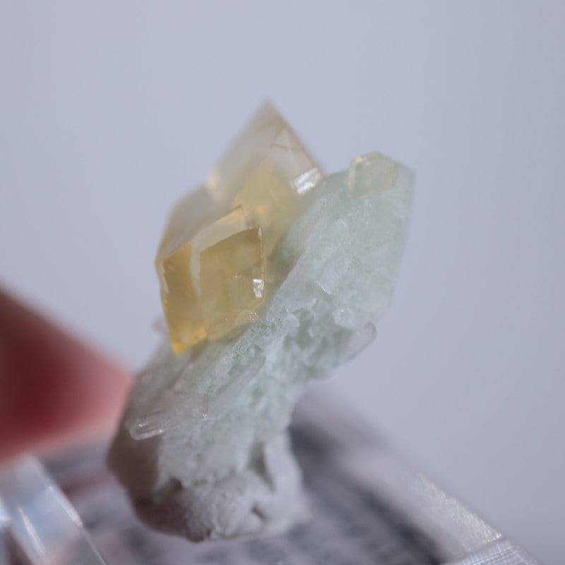 アポフィライト・カルサイト | 鉱物標本,ア行,アポフィライト/魚眼石