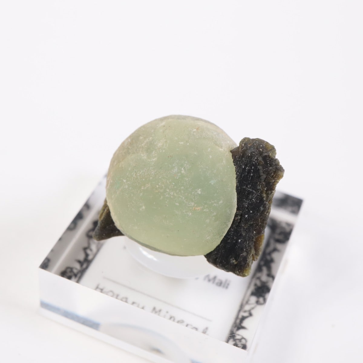 葡萄石　プレナイト　マリ共和国産　鉱物標本 マリ産 プレナイト | 鉱物標本,ハ行,プレナイト/葡萄石 | ほたるみねら