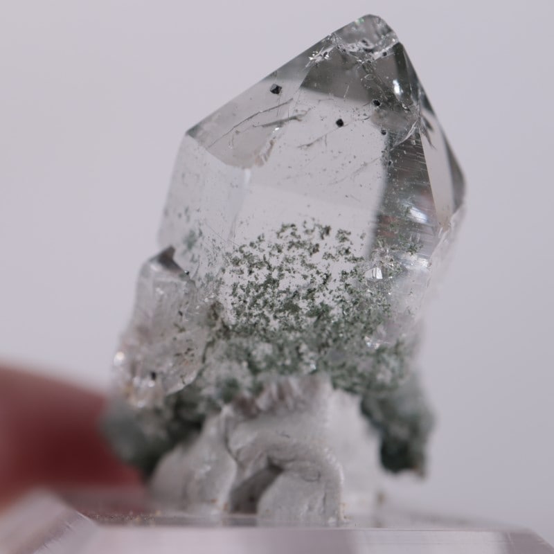 インド産 クローライトインクォーツ | 鉱物標本,カ行,クォーツ/水晶