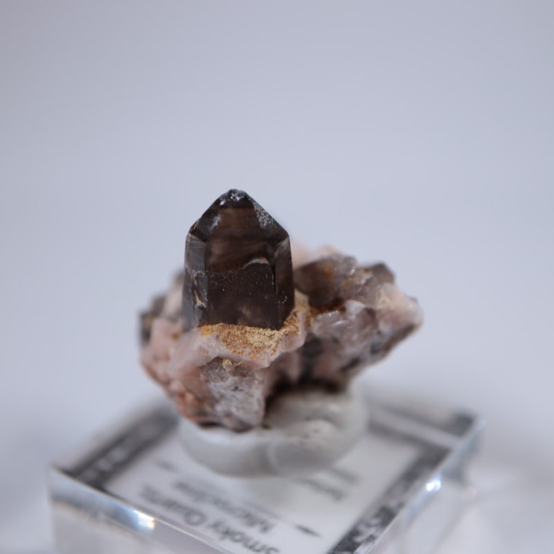 コロラド州 煙水晶、長石 | 鉱物標本,サ行,スモーキークォーツ/煙水晶