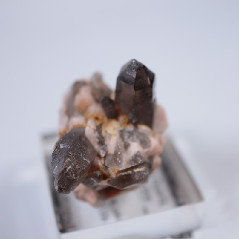 コロラド州 煙水晶、長石 | 鉱物標本,サ行,スモーキークォーツ/煙水晶