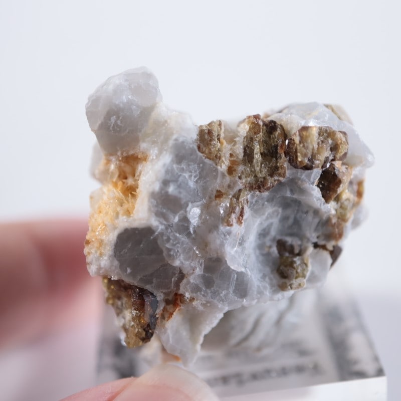 秩父鉱山 ベスブ石 | 鉱物標本,ハ行,ベスビアナイト（アイドクレース