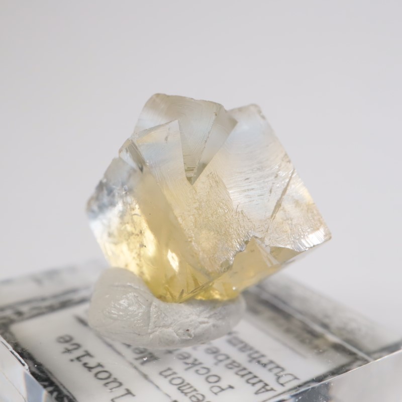 レモンメレンゲポケット産 フローライト | 鉱物標本,ハ行,フローライト