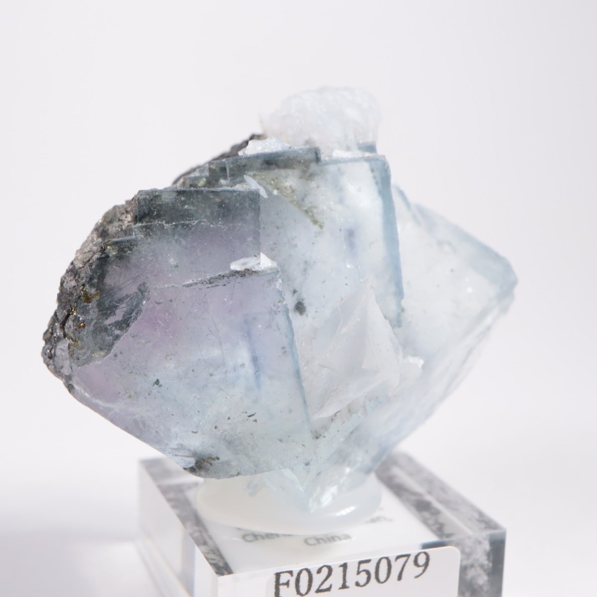 中国　ヤオガンシャン産　パープルブルー　フローライト　原石　鉱物標本 Yaogangxian Fluorite】ヤオガンシャン産｜パープルフローライト
