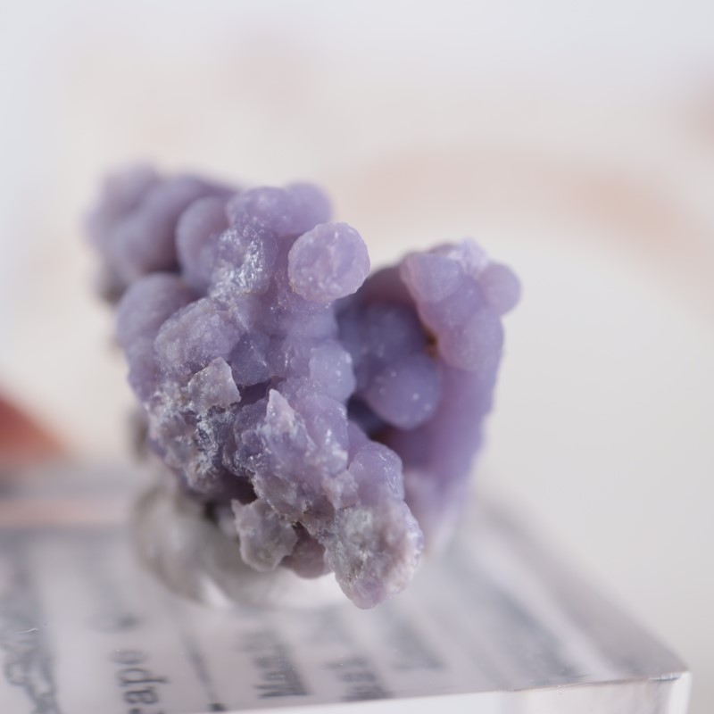 グレープクォーツ（グレープカルセドニー） | 鉱物標本,カ行