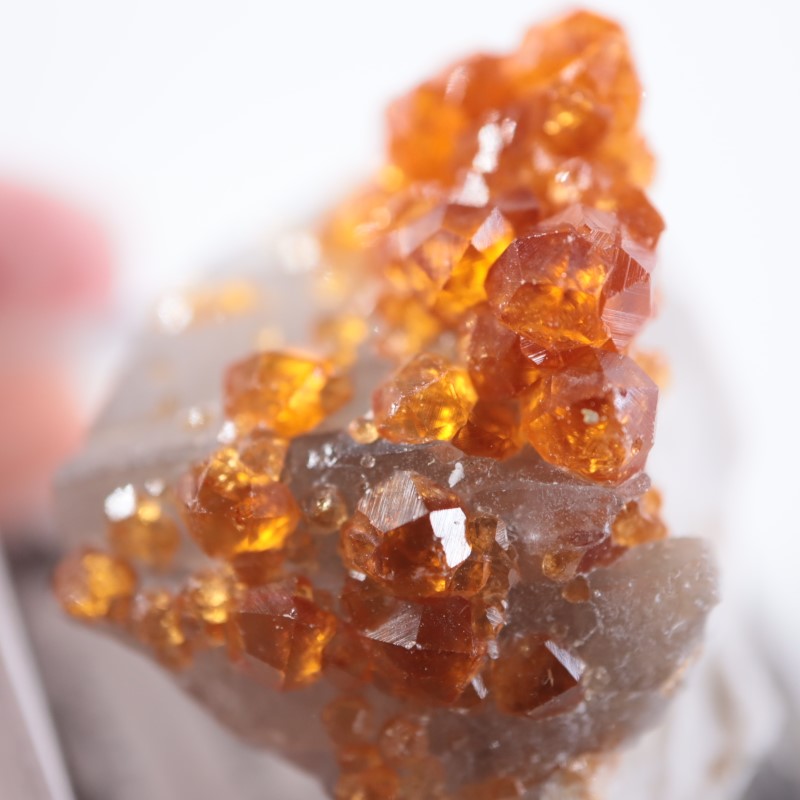 中国産 スペサルティンガーネット | 鉱物標本,カ行,ガーネットグループ