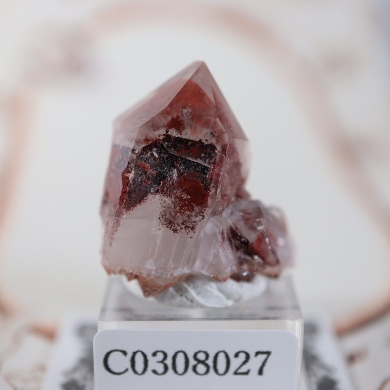 オレンジリバー 赤水晶 G-161 天然石 原石 鉱物 標本 鉱石 クォーツ オレンジリバー水晶 | 鉱物標本,カ行,クォーツ/水晶 | ほたるみ