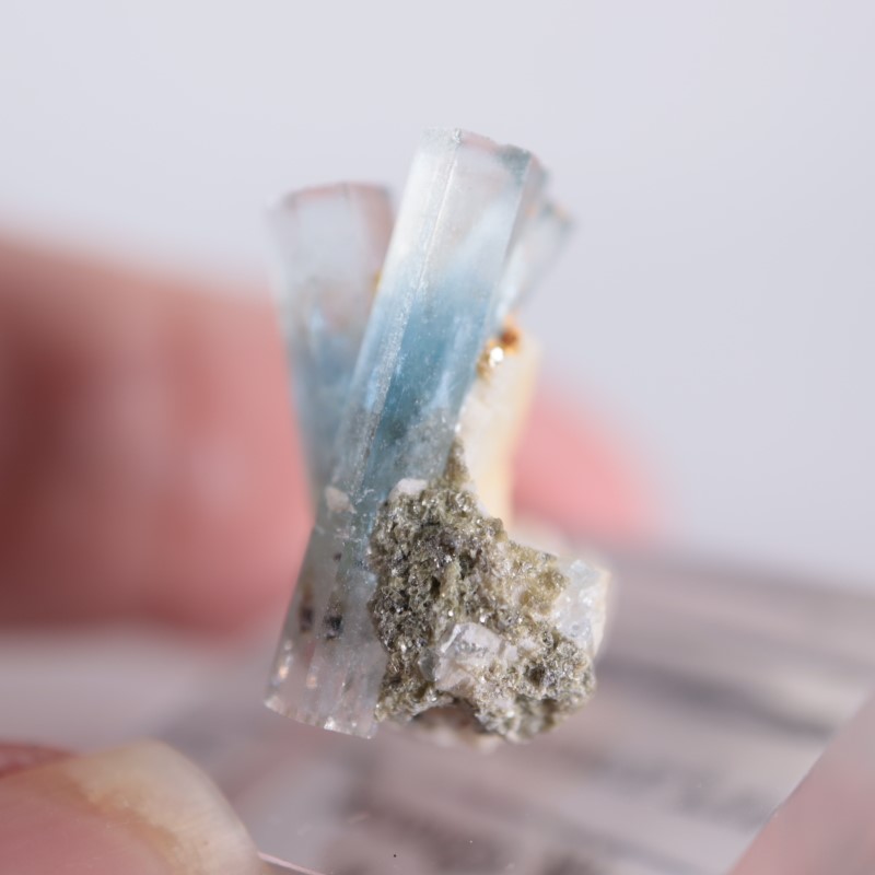ナミビア産 アクアマリン | 鉱物標本,ハ行,ベリル/緑柱石 | ほたるみ