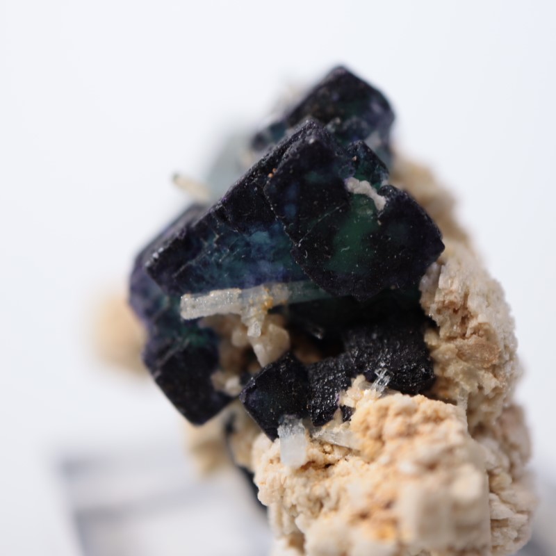 ナミビア産 アクアマリン、蛍石 | 鉱物標本,ハ行,ベリル/緑柱石