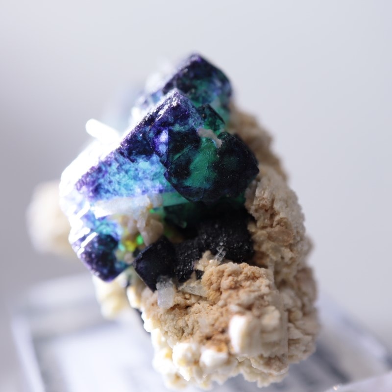 ナミビア産 アクアマリン、蛍石 | 鉱物標本,ハ行,ベリル/緑柱石