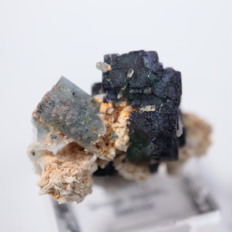 ナミビア産 アクアマリン、蛍石 | 鉱物標本,ハ行,ベリル/緑柱石