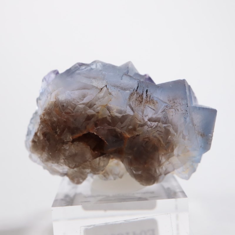 パキスタン バロチスタン州産 イリデッセンスフローライト11 ピンクフローライト（蛍石） Pyramid セルフヒールド パキスタン