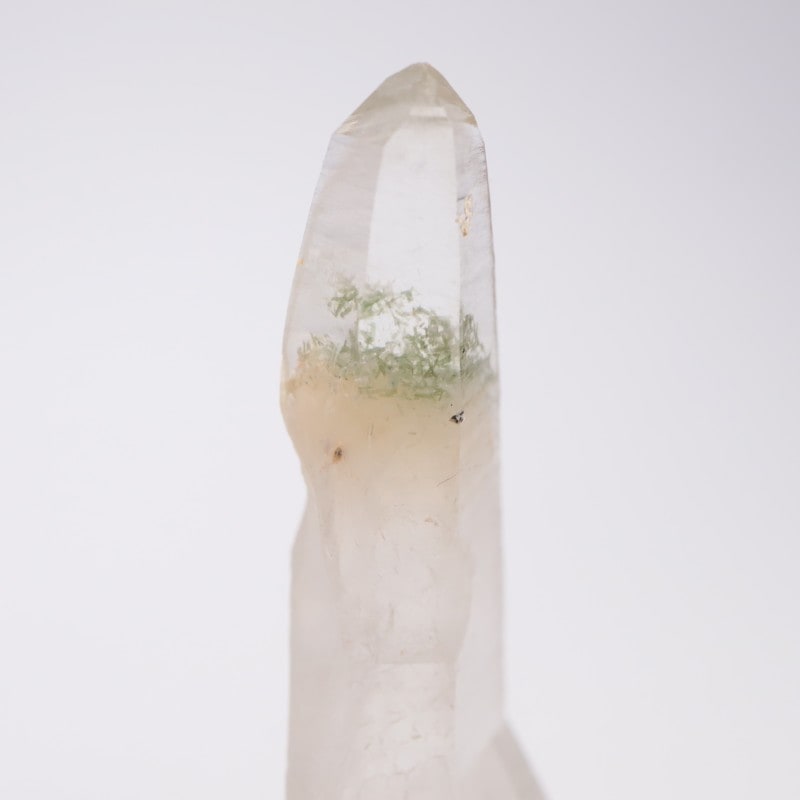 山梨県甲府市水晶峠バッタリ鉱山産 草入り水晶 バッタリ鉱山産 水晶 | 鉱物標本,カ行,クォーツ/水晶 | ほたるみねらる