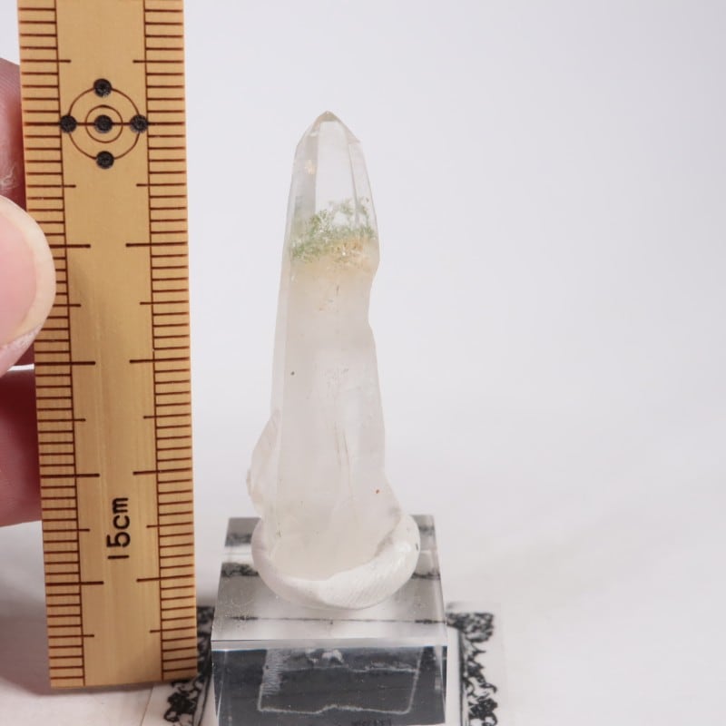 山梨県甲府市水晶峠バッタリ鉱山産 草入り水晶 バッタリ鉱山産 水晶 | 鉱物標本,カ行,クォーツ/水晶 | ほたるみねらる