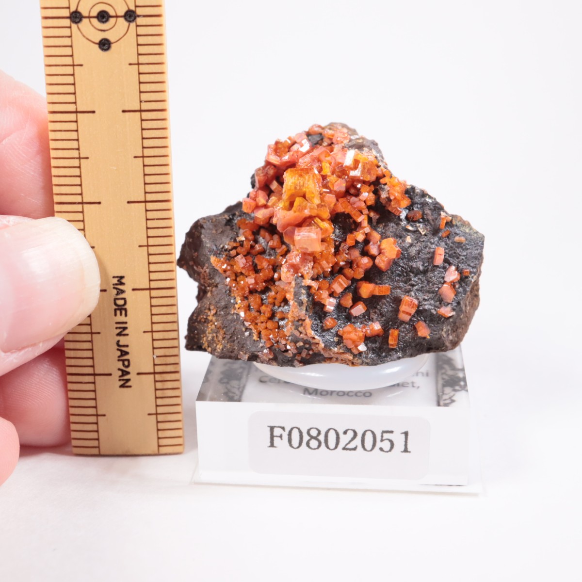 高品質　モロッコ産　バナディナイト　50g　バナジナイト　標本　② モロッコ産 バナディナイト | 鉱物標本,ハ行,バナディナイト/バナジン