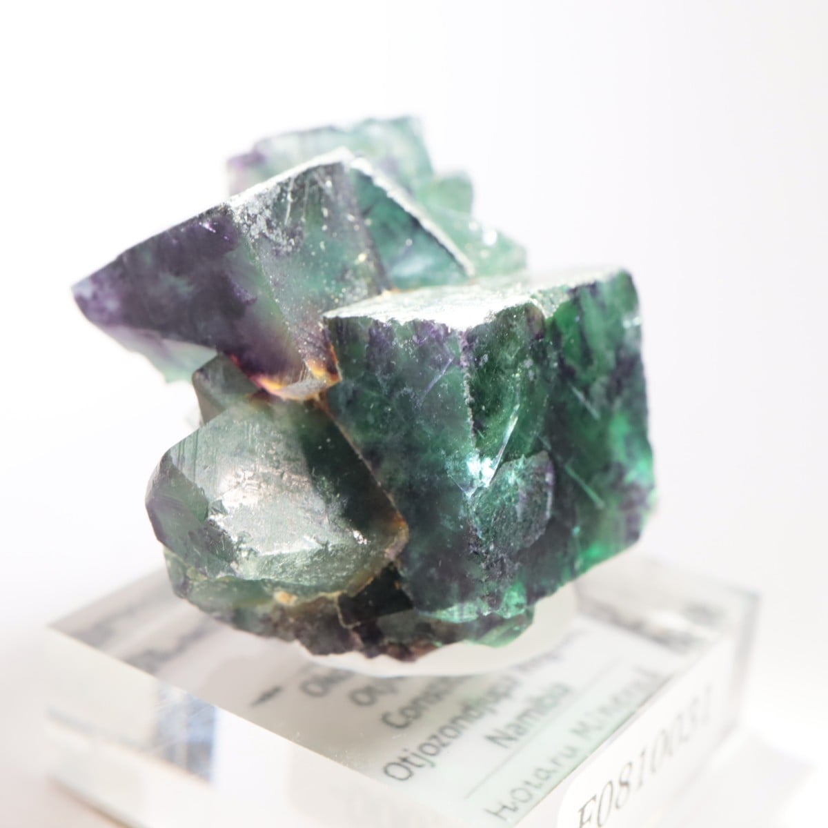 331 オコルス鉱山 フローライト クリア×ブルーグリーン 蛍石 オコルス鉱山 フローライト | 鉱物標本,ハ行,フローライト/蛍石