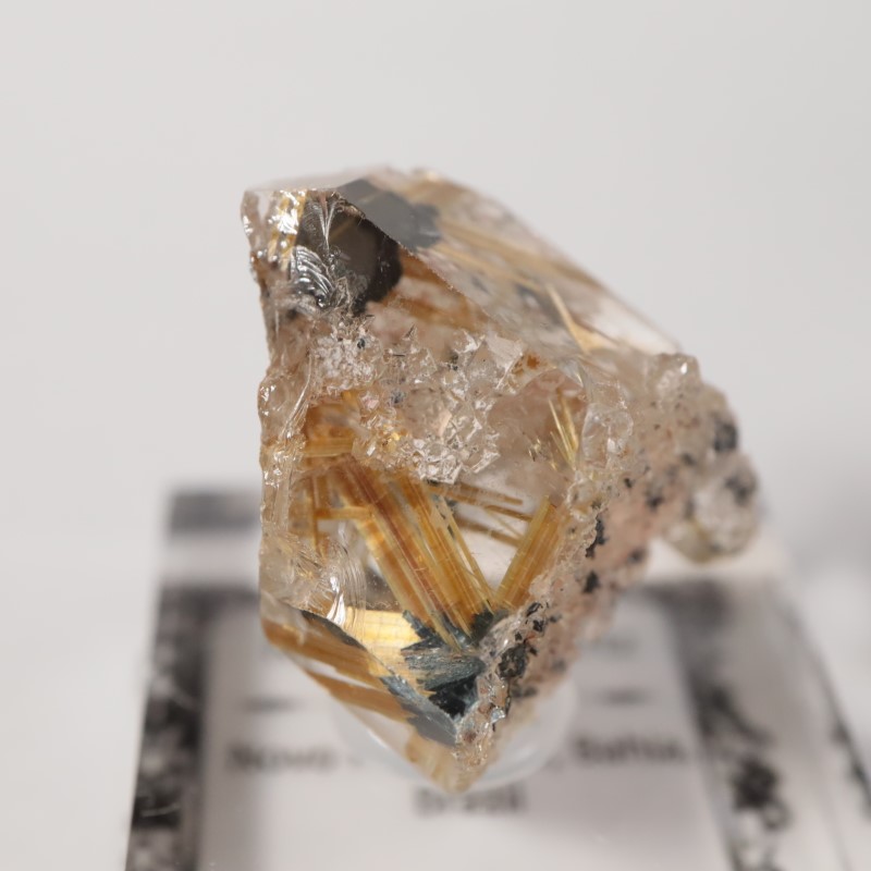 ブラジル産 ルチルインクォーツ | 鉱物標本,ラ行,ルチル/金紅石