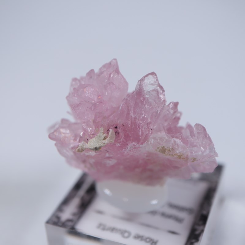 ブラジル産 ローズクォーツ | 鉱物標本,カ行,クォーツ/水晶 | ほたるみ