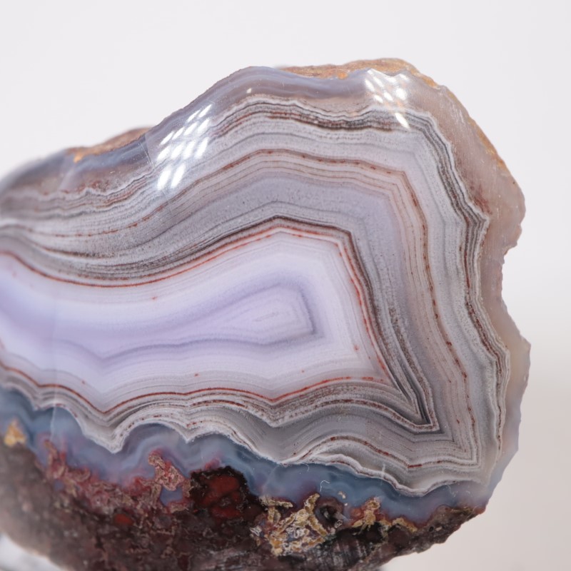 メキシコ産 ラグナアゲート | 鉱物標本,ア行,アゲート/瑪瑙 | ほたるみ