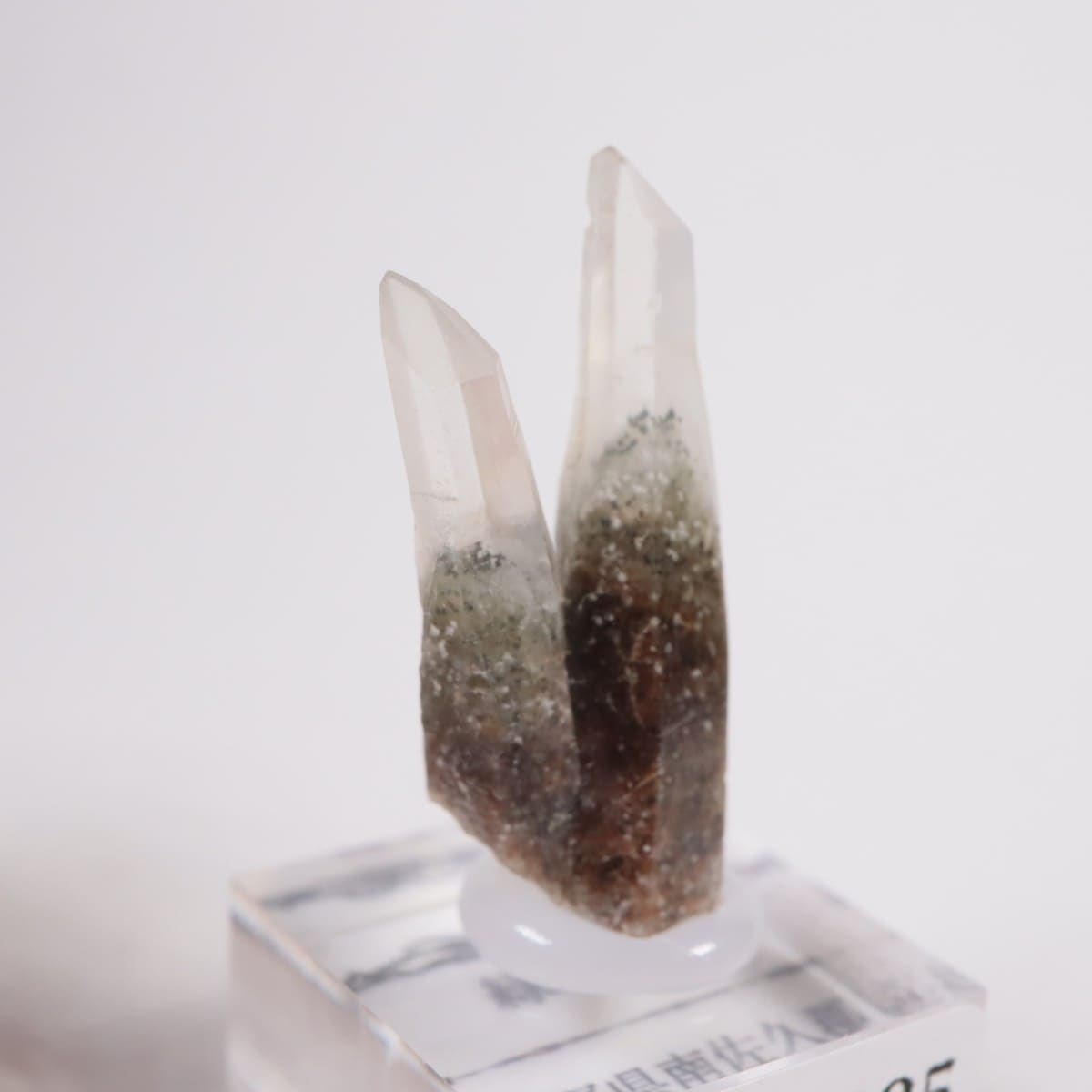 甲武信鉱山産 緑水晶 | 鉱物標本,カ行,クォーツ/水晶 | ほたるみねらる
