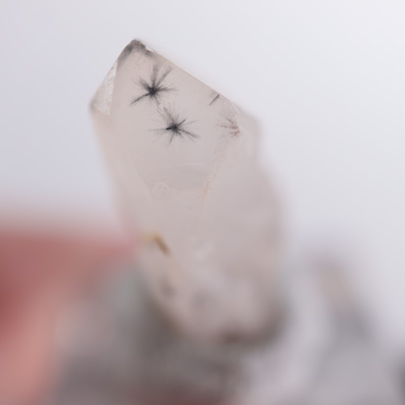 ホーランダイトin水晶 マダガスカル産 | 鉱物標本,カ行,クォーツ