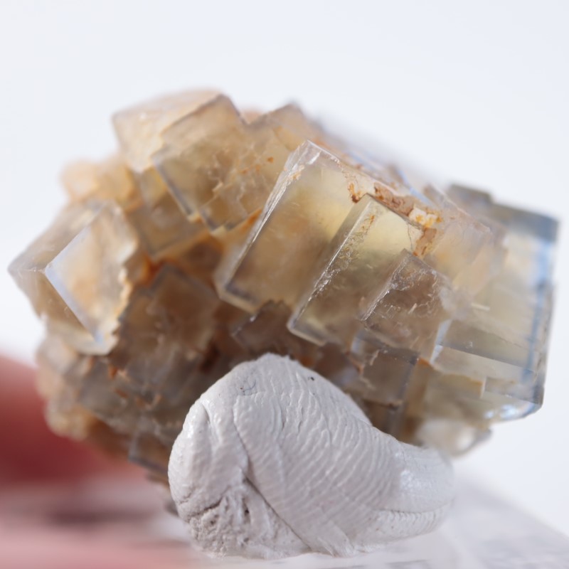 蛍石  La Barre mine産 フローライト 鉱物［SND-2854］ 蛍石 フランス La Barre Mine 母岩付き | Supernova Crystal