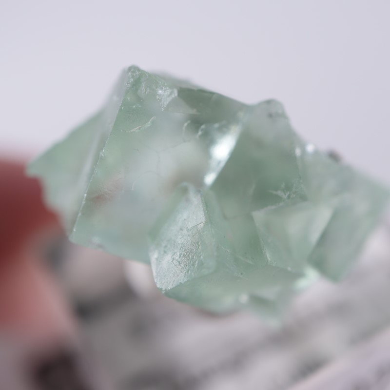 Sherry Twins Pocket フローライト  蛍石 鉱物標本 Sherry Twins Pocket フローライト 蛍石 鉱物標本