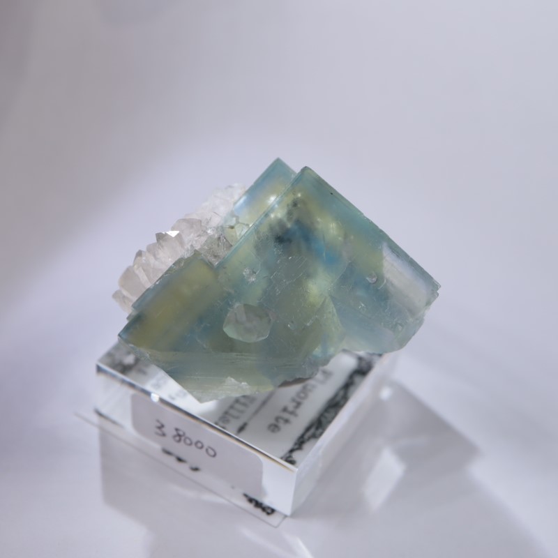 Valzergues産 フローライト、水晶 | 鉱物標本,ハ行,フローライト/蛍石